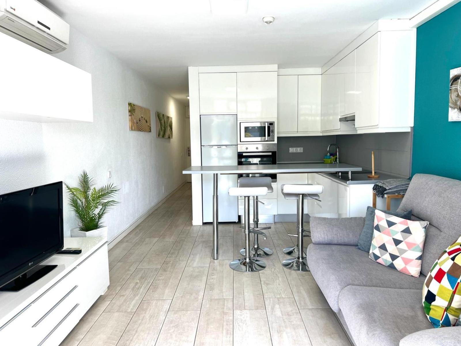 Maspalomas Sandy Beach Apartment 普拉亚戴尔雷安格莱斯 外观 照片