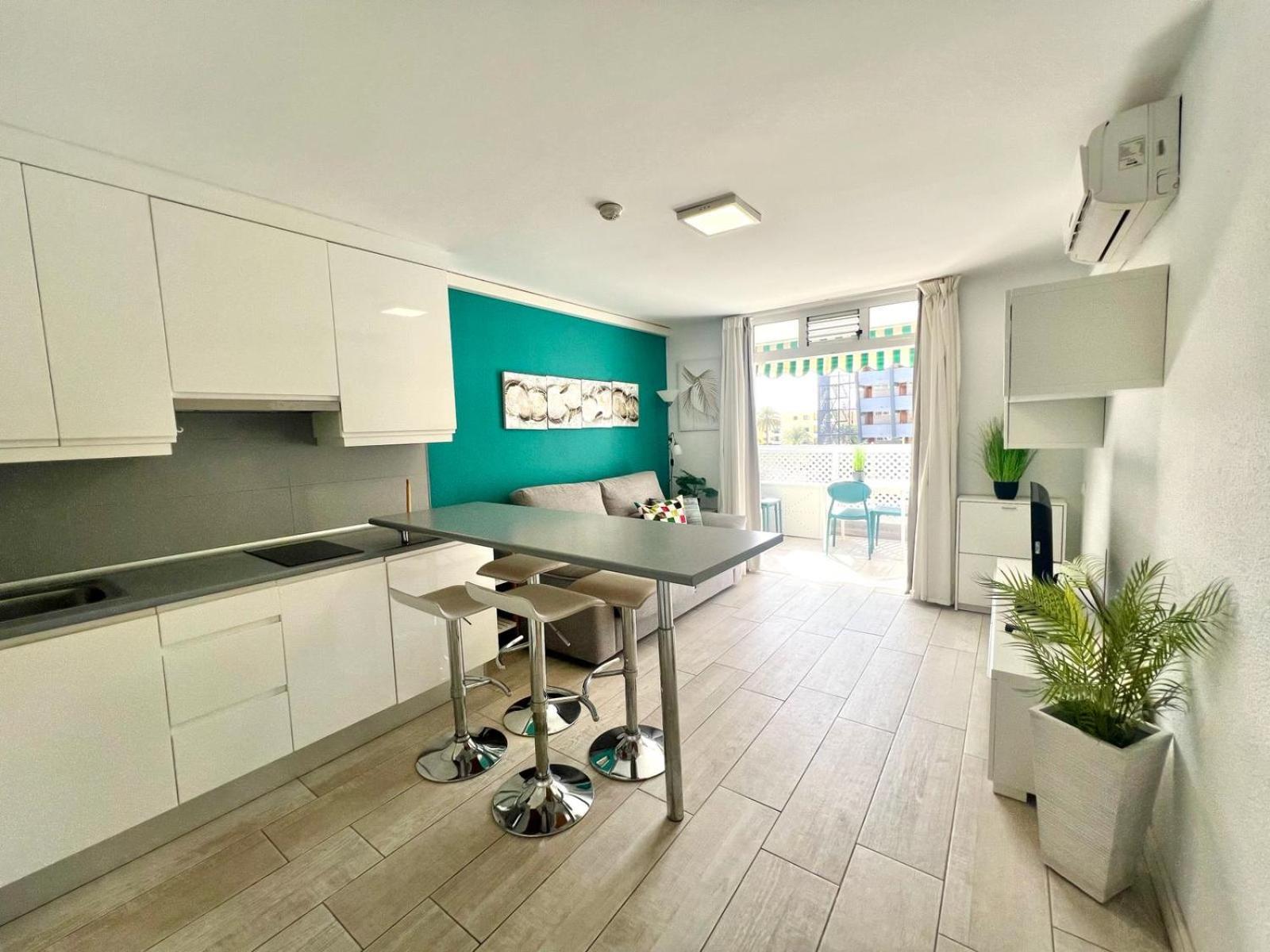 Maspalomas Sandy Beach Apartment 普拉亚戴尔雷安格莱斯 外观 照片