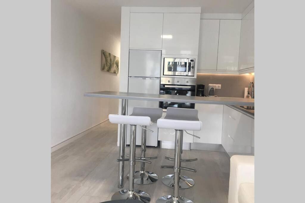 Maspalomas Sandy Beach Apartment 普拉亚戴尔雷安格莱斯 外观 照片