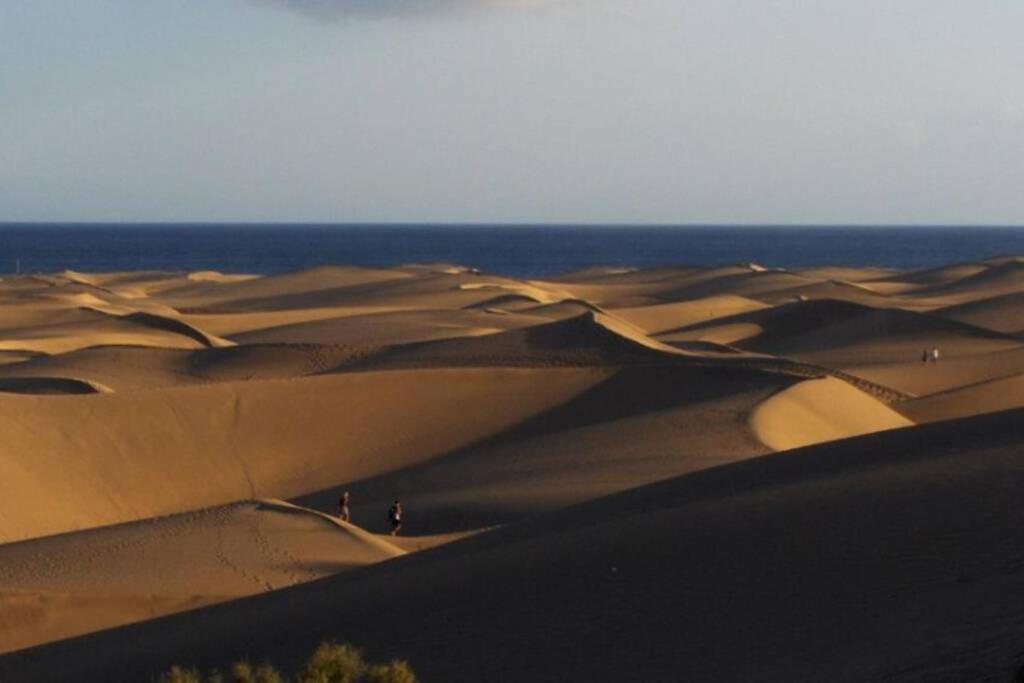 Maspalomas Sandy Beach Apartment 普拉亚戴尔雷安格莱斯 外观 照片