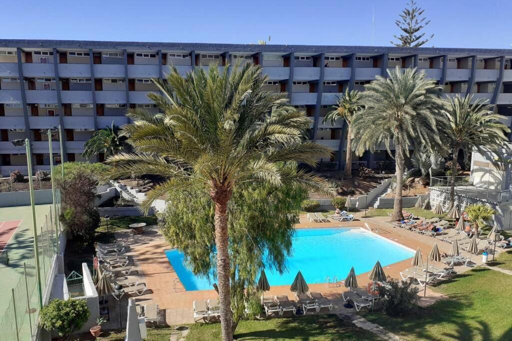 Maspalomas Sandy Beach Apartment 普拉亚戴尔雷安格莱斯 外观 照片